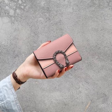 免運🔮韓版短款錢包女折疊女式零錢包簡約女學生迷你可愛錢包多卡位卡包多卡位錢包短夾 中夾 皮夾 手拿包 零錢袋 錢夾