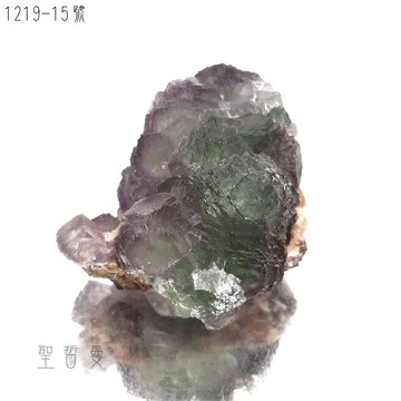 💜河北聚形螢石1219-15號-地質專業礦洞精選系列 Fluorit 榮耀十字星系列與紫陽花系列(繡球花)