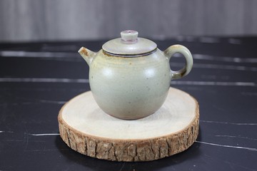 【送禮好物】柴燒鈞窯 手拉坯茶壺 名家葉敏祥手工作品