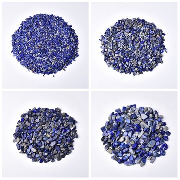 買二送一天然青金石碎石魚缸花裝修供佛風水寶石裝修造景招財風水