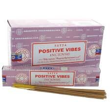 [綺異館] 印度香 賽巴巴 積極動力（振奮人心）Satya POSITIVE VIBES 線香 另售印度皂