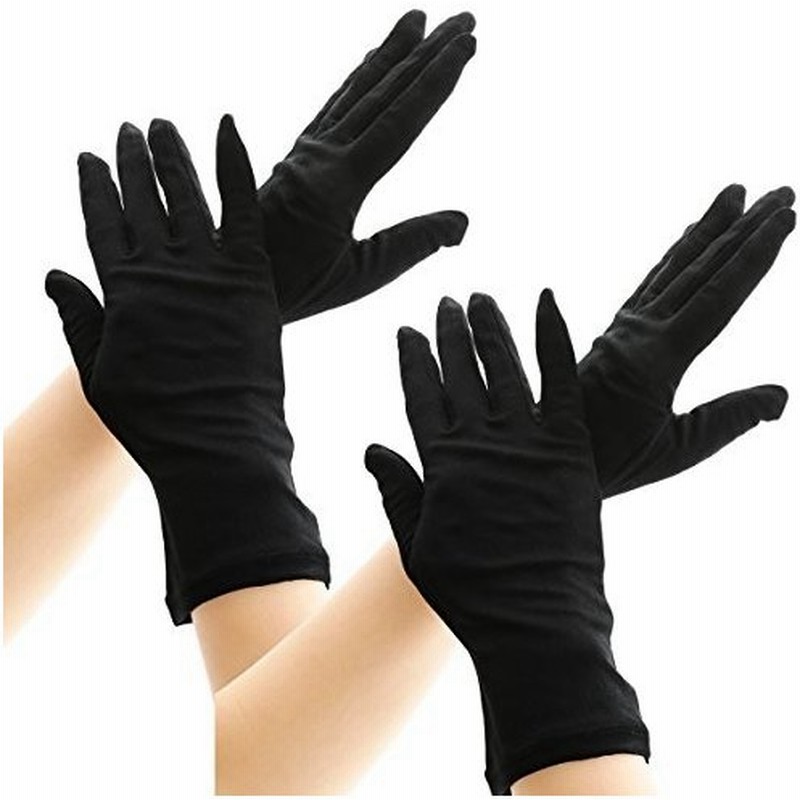 シルク手袋 手荒れ防止 保湿 黒 2組セット 絹100 レディース 自転車 車 運転 おやすみ ハンドケア 紫外線対策 日焼け防止 Uvカット 通販 Lineポイント最大0 5 Get Lineショッピング