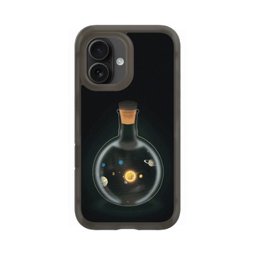 iPhone 16 AirX 本質黑 - MOLECULARTS - 太空瓶