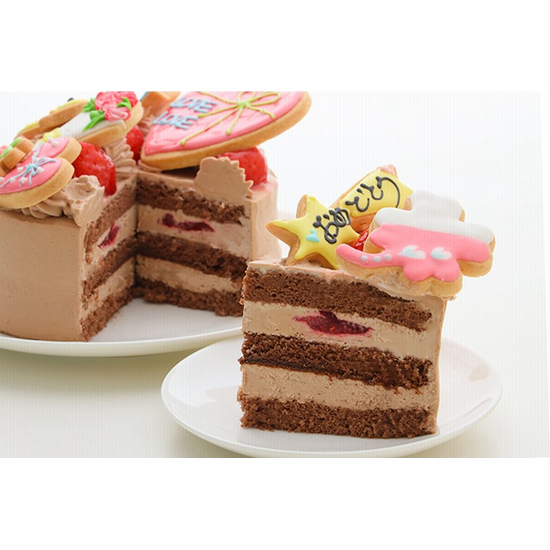 あなただけの選べるアイシングクッキーケーキ 生チョコケーキ苺ショート 5号 選んで楽しい アイシングデコ当日配送商品始まりました ギフトに最適 通販 Lineポイント最大3 0 Get Lineショッピング