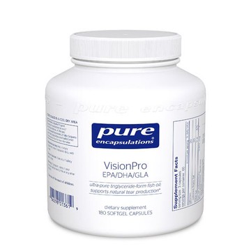 Pure Encapsulations VisionPro EPA DHA GLA 180 Softgel Capsules