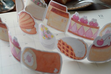 異想天開的甜點 遊び心あふれるデザート 造型標籤卷 Ivy Snow