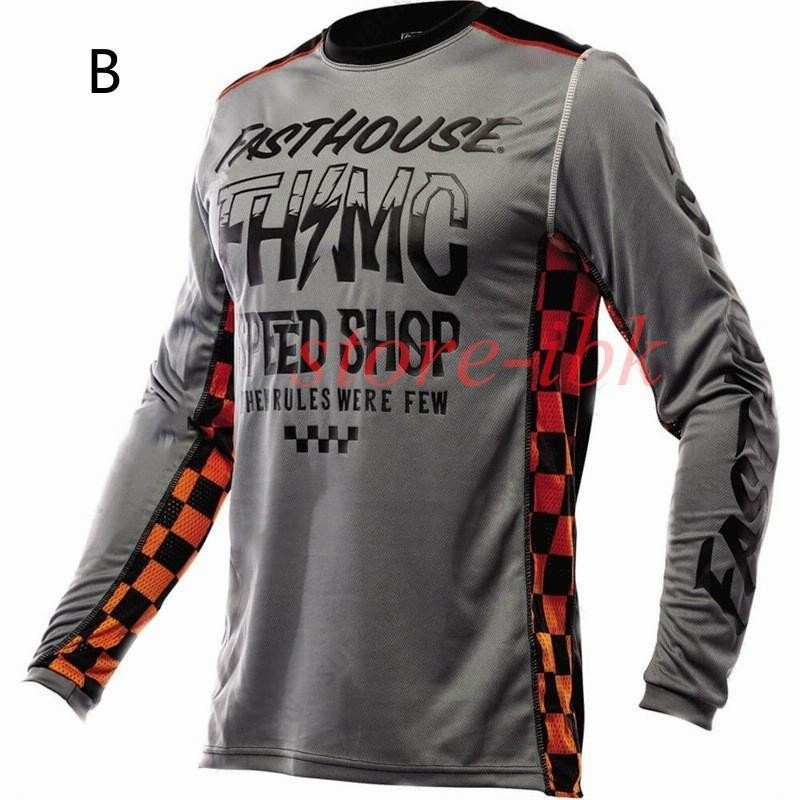 マウンテンバイク モトクロス Tシャツ ロンT 通気性抜群 速乾 涼しい Amazon | [FORBEMK] マウンテンバイクTシャツ 自転車シャツ