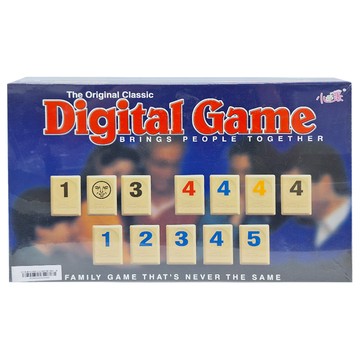 孩子國 數字磚塊牌/以色列麻將/數字麻將  Multicolor  1盒