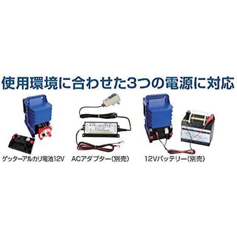 末松電子 電気柵 クイック2000 DC12V 屋外用 Qik-2000 No.127