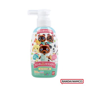 日本Bandai-動物森友會洗髮乳300ml(日本製)