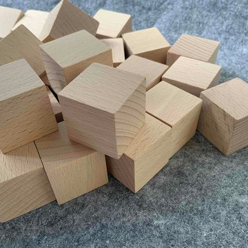 原木 櫸木 2.5公分 DIY材料。 100顆一包