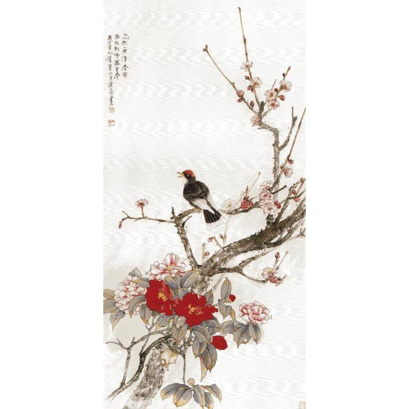 かちょう　重彩花鳥画法　中国画技法　中国絵画 重彩花#40479;画法