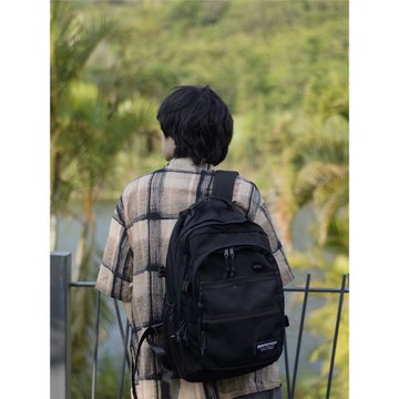 月神集物雙肩包背包大容量運動電腦包牛津初高中學生書包登山包