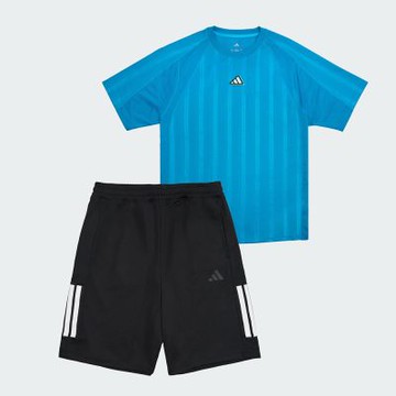 【adidas 愛迪達】 SPORTSWEAR 運動套裝 吸濕排汗 童裝 KA1015