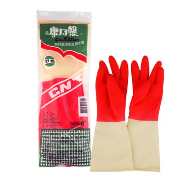 康乃馨特殊處理家庭用手套-8吋
