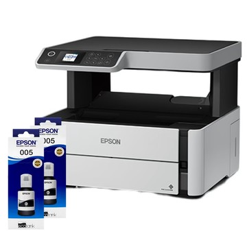 EPSON M2170 三合一雙網黑白連續供墨複合機+2組原廠墨水 升級3年保固