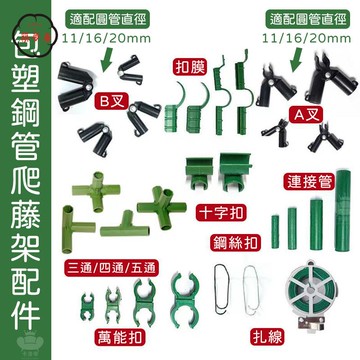 免運 【包塑鋼管爬藤架配件 宅配免運】葡萄架黃瓜架配件 萬向扣支架桿配件 爬藤架配件 半圓卡扣接頭 叉十字扣萬能卡扣工廠直銷 全館折扣 售後保障 特惠/可開發票 5m72