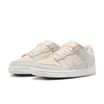 Nike Dunk Low 麂皮灰綠 GS 拼接 復古 花紋 休閒鞋 運動鞋 大童鞋 IH4574-100