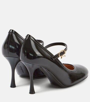Gianvito Rossi Carla 85 patent leather Mary Jane pumps