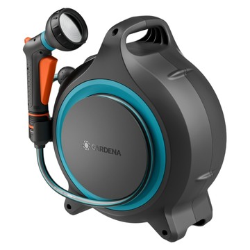 【GARDENA 景觀園藝】旅行水管自動收納組8.5mm/12.5m 18690