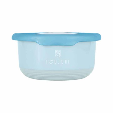 『HOUSUXI‧舒希』不鏽鋼雙層隔熱碗 – 經典藍730ml