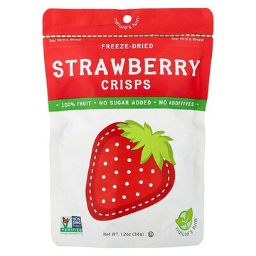 Nature's Turn, 凍乾脆片，草莓，1.2 盎司（34 克）
