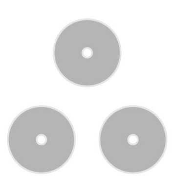 雷鳥 教學磁鐵(直徑14X厚度5mm，中心孔2mm)-3個入 / 包   LT-3305【APP滿額下單10%點數(單一帳號最高1000點)】4/30止