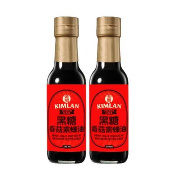 【金蘭食品】黑糖香菇素蠔油295ml x2入