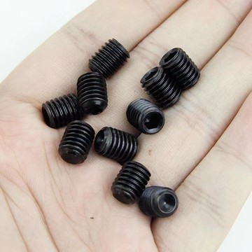 🎀免運🎀臺灣有貨🎀盒裝內六角凹端緊定螺釘機米螺絲門鎖緊定螺釘套裝M3M4M5M6M8爆款