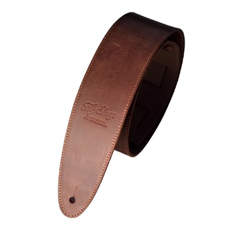 HipStrap The Classic系列 皮製 吉他背帶 Aged Rust 復古淺棕色