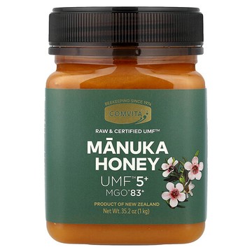 Comvita, 麥盧卡蜂蜜，UMF™ 5+，MGO 83+，35.2 盎司（1 kg）