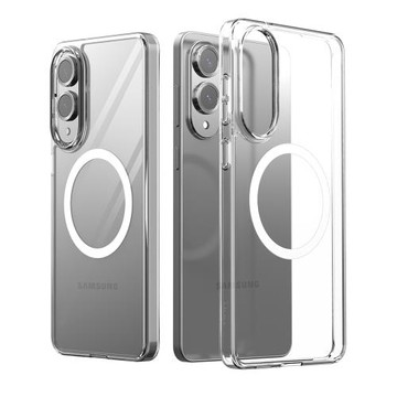 Araree 三星 Galaxy S25 Edge 磁吸抗震保護殼(透明)