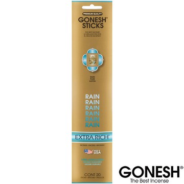 美國 GONESH RAIN 雨天 芳香精油 線香 (20枝入)