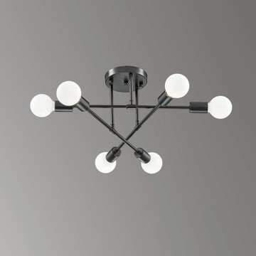 簡約造型半吸頂燈 F85-09-K2762