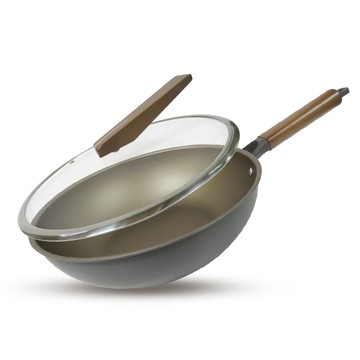SILWA 陽極鈦不沾炒鍋32cm(含蓋)