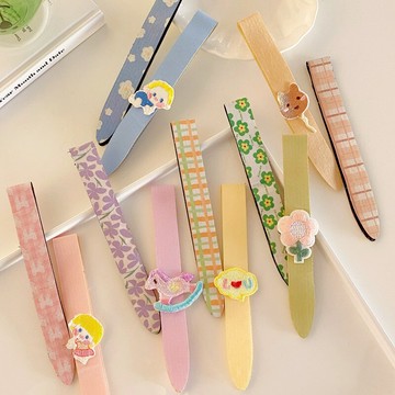 兒童魔術貼韓版時尚碎發打理神器女孩發帖女童寶寶劉海貼發箍頭飾