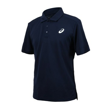 ASICS 男吸濕快乾短袖POLO衫(免運 吸濕排汗 台灣製 運動 上衣 休閒「2033C182-400」≡排汗專家≡