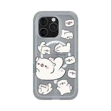 iPhone 16 Pro AirX 流變灰 - fluffystar 毛絨絨星人 - Nini的每一刻