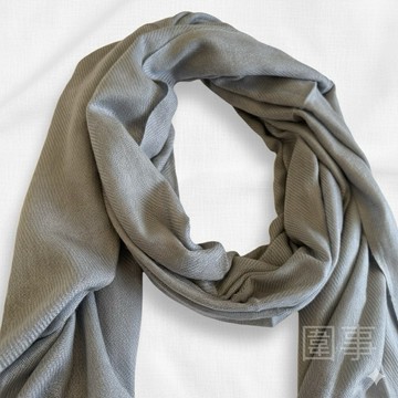 【圍事】手工喀什米爾羊毛圍巾（灰）- 體驗不可思議的輕薄暖