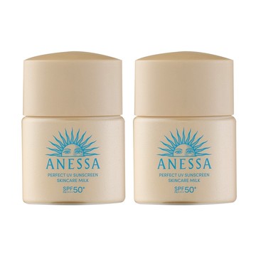 【SHISEIDO 資生堂】安耐曬 金鑽高效防曬露NA 5X版12ml 兩入組 台灣專櫃貨