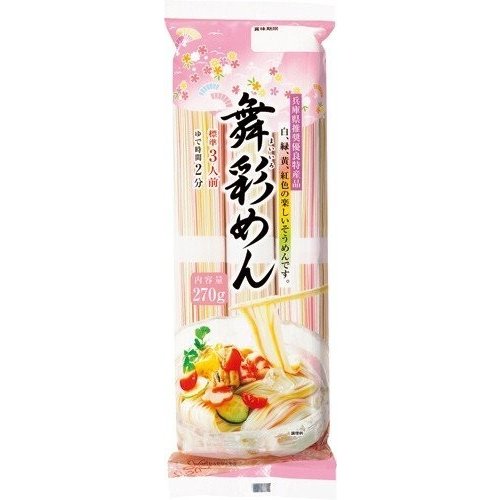 加藤産業 舞彩めん 270g×15個セット 