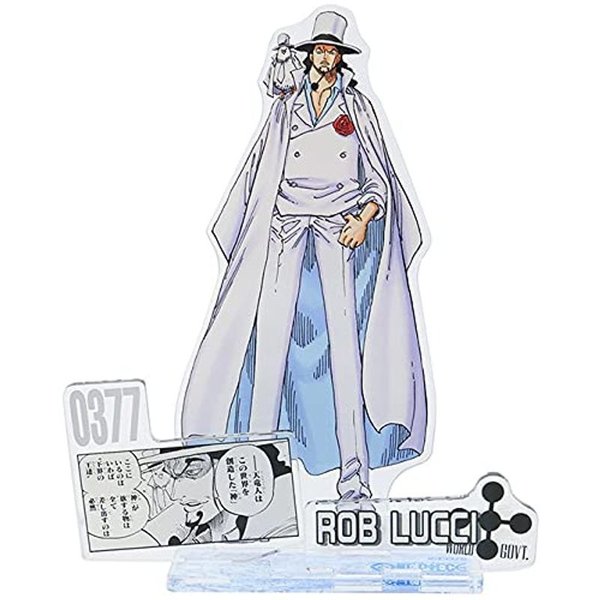 最安値で Piece One ワンピース グッズ 限定 ジャンプショップ アクリルスタンド ロブ ルッチ フィギュア ジオラマ 名場面 その他 Www Shadowshallow It