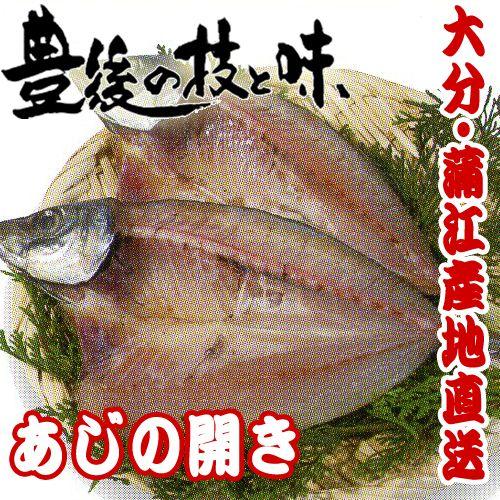 あじの開き3ひき　大分蒲江の干物を産地直送　※魚のサイズにより、枚数が異なる場合がございます