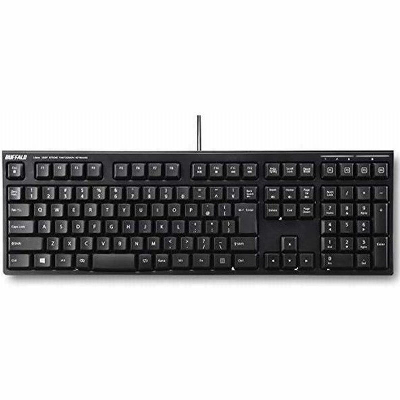 バッファロー Bskbu510bk ディープストロークパンタグラフキーボード ブラック 通販 Lineポイント最大get Lineショッピング