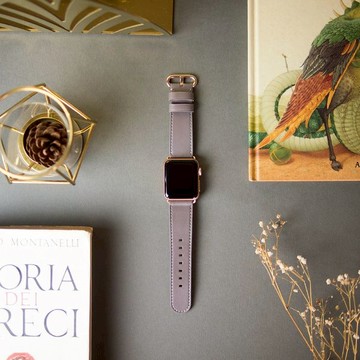 台灣 Alto Apple Watch 皮革錶帶 38/40/41mm - 森林綠