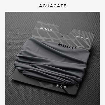 防紫外線冰絲頭巾 夏季防曬圍脖套 薄款男騎行面罩 魔術戶外面巾【不二雜貨】