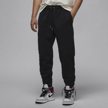 NIKE AS M J FLT FLC PANT 男 運動長褲 休閒長褲 抽繩 黑-FV7252010