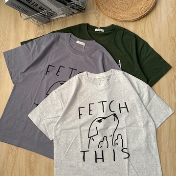 【MasCool 】中指狗 短T 短袖 短袖TEE 短踢 素踢 落肩 T恤 T-SHIRT 寬鬆