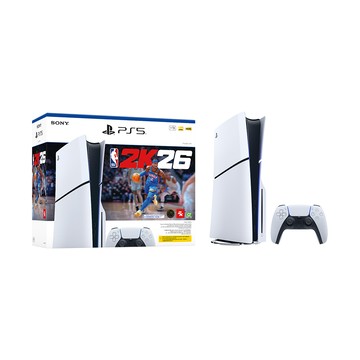 PS5 遊戲主機 (光碟版) - NBA 2K26 Bundle