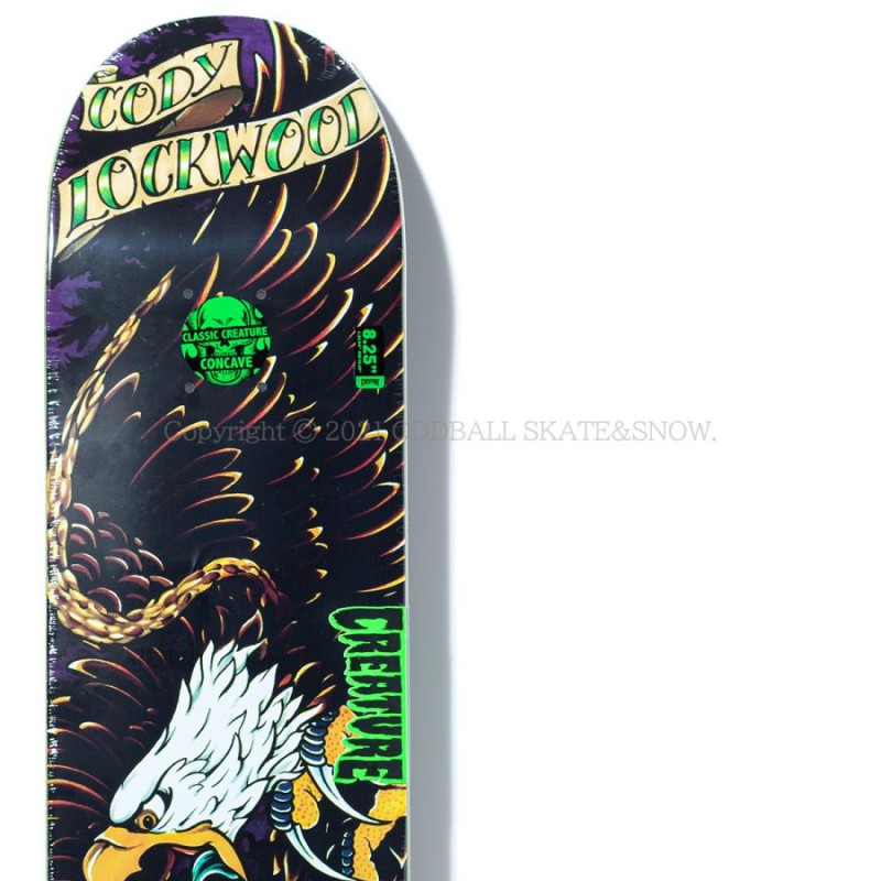 CREATURE SKATEBOARDS BEAST OF PREY LOCKWOOD 8.25 クリーチャー